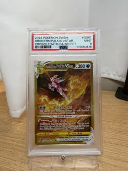 2023 Pokemon SWSH Orgn.frm. Palkia Crown Zenith #GG67 PSA 9 Mint - Image 1