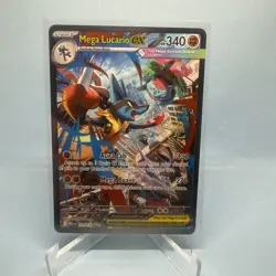 Pokemon ME01: Mega Evolution Mega Lucario ex 179/132 Special Illustration Rare - Image 1