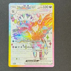 Hydreigon Ex Ultra Rare SV08: Surging Sparks Pokemon TCG Rainbow - Image 1