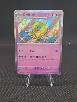 Pokemon Drifblim 156/091 SV: Paldean Fates Shiny Rare NM - Image 1