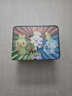 Pokemon TCG 2020 Spring Collector's Chest Tin Lunch Box Sword Shield Sealed - Image 2