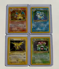 Pokemon Base Set 14 Holo Lot. Charizard. Blastoise. Venusaur Promo. - Image 2