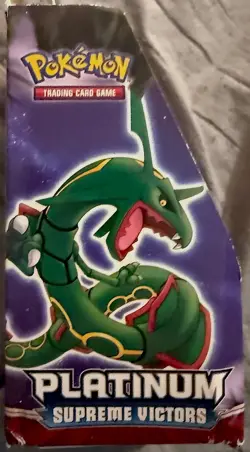POKEMON : PLATINUM SUPREME VICTORS EMPTY DISPLAY BOX TCG 2009 - Image 2