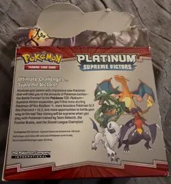 POKEMON : PLATINUM SUPREME VICTORS EMPTY DISPLAY BOX TCG 2009 - Image 4