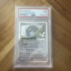 Pokemon Rayquaza ex Black Star Holo Promo 039 PSA 9 Mint - Image 1