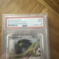 Pokemon Rayquaza ex Black Star Holo Promo 039 PSA 9 Mint - Image 3