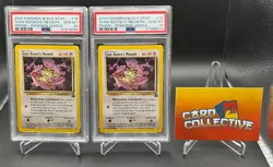 Pokemon Team Rocket's Meowth #18 - Black Star Promo 2000 - PSA 10 GEM MINT x 4 - Image 1