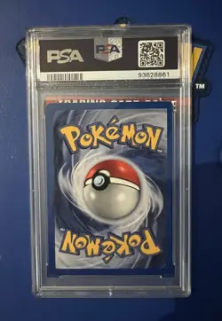 POKEMON GYM CHALLENGE GIOVANNI’S PERSIAN 1ST EDITION HOLO #8 PSA 8 - Image 2