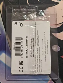 Pokemon [Sealed] Lechonk Scarlet Violet Gamestop Promo Stamp SV 154/198 - Image 3