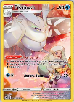 Frosmoth TG04/TG30 SWSH10: Astral Radiance Trainer Gallery Pokemon TCG NM Holo - Image 1