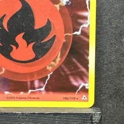 Fire Energy 106/110 Holo Holon Phantoms Pokemon LP - Image 4