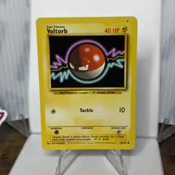 Voltorb 067/102 Base Set Regular Common-Pokemon TCG-WOTC-Fast Shipping-LP! - Image 1