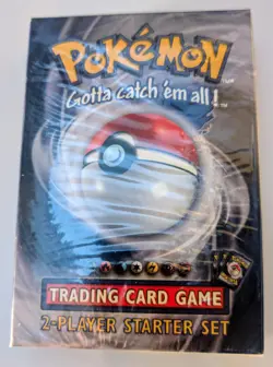 New Sealed 1999 Pokemon 2-Player Starter Set 1st Edition Machamp Pokemon Vintage 742818060479 - Image 2
