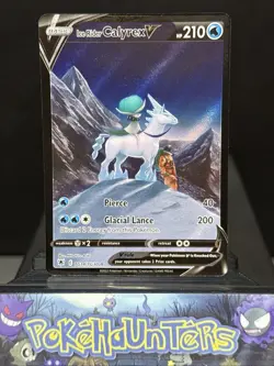 Pokemon Card Ice Rider Calyrex V TG14/TG30 Holo Ultra Rare Astral Radiance NM - Image 1