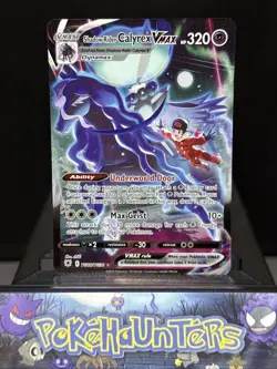 Pokemon Card Shadow Rider Calyrex VMAX TG18/TG30 Astral Radiance Full Art NM - Image 1