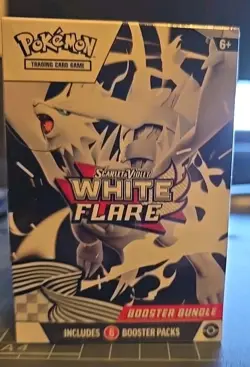 Pokemon TCG Scarlet & Violet White Flare Booster Bundle Factory Sealed - Image 1