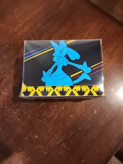 Pokemon TCG Crown Zenith ETB Collection Lucario Deck Box - Image 2