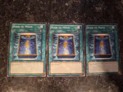 3X Book of Moon SDMA-EN023 - Yugioh Yu Gi Oh! Playset 1st Edition - Image 1