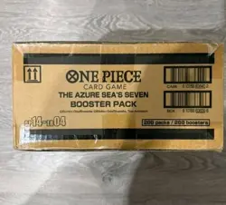 One Piece TCG OP14 The Azure Sea's Seven Sealed Case ENGLISH - Image 1