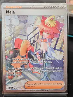 Mela 254/182 Special Illustration Rare Paradox Rift Alt Art Pokemon Card - Image 1