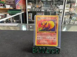 Flareon LP 19/64 First Edition Jungle Regular Rare Non Holo Pokemon Card 1999 - Image 1