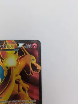Pokemon TCG Charizard EX Ultra Rare Card XY: Flashfire 100/106 Pre Owned Damaged - Image 2