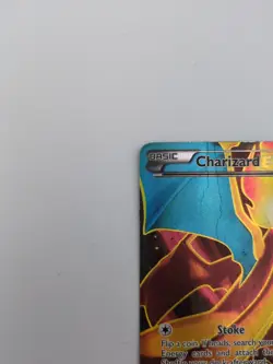 Pokemon TCG Charizard EX Ultra Rare Card XY: Flashfire 100/106 Pre Owned Damaged - Image 3