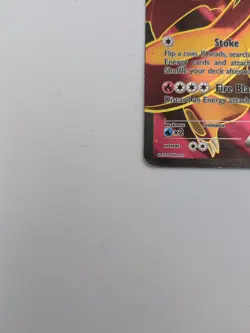 Pokemon TCG Charizard EX Ultra Rare Card XY: Flashfire 100/106 Pre Owned Damaged - Image 4