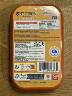 Sealed One Piece Card Game Mini Tin Vol. 2 Monkey.D.Luffy OP-13 Sealed - Image 2
