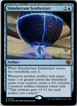 Simulacrum Synthesizer 6 Promo Pack: Edge of Eternities NM FOIL MTG - Image 1