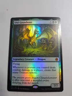 MTG: Old Gnawbone (Foil) (LP): Adventures in the Forgotten Realms - Image 1