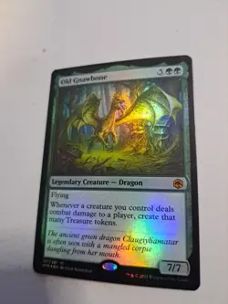 MTG: Old Gnawbone (Foil) (LP): Adventures in the Forgotten Realms - Image 3