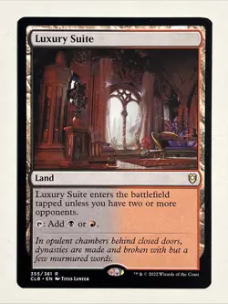 Luxury Suite Commander Legends: Battle for Baldur's Gate Prerelease Promo LP - Image 1