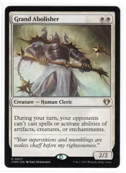 MTG Grand Abolisher - Commander Masters (CMM) Regular Magic Near Mint - Image 1
