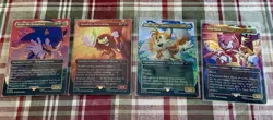 Magic the Gathering Sonic Secret Lair Drop Rainbow Foil - Image 2