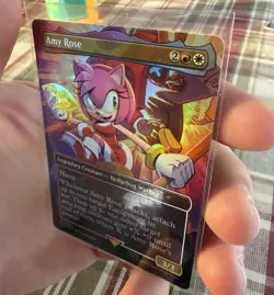 Magic the Gathering Sonic Secret Lair Drop Rainbow Foil - Image 4