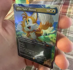 Magic the Gathering Sonic Secret Lair Drop Rainbow Foil - Image 5