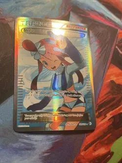 POKEMON CARD 2012 SKYLA F/A TRAINER 149/149BLACK & WHITE BOUNDARIES CROSSED - Image 2