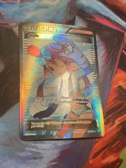 POKEMON CARD 2012 SKYLA F/A TRAINER 149/149BLACK & WHITE BOUNDARIES CROSSED - Image 3