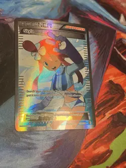 POKEMON CARD 2012 SKYLA F/A TRAINER 149/149BLACK & WHITE BOUNDARIES CROSSED - Image 4