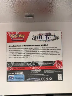 Pokemon TCG Scarlet & Violet Stellar Crown Booster Box (36 packs) Sealed* - Image 3