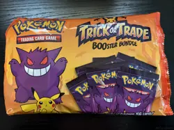 Pokemon TCG Halloween Trick or Trade Booster Bundle 40 Packs In hand 820650850783 - Image 1