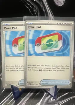 Pokemon Poke Pad Trainer Item lot 3 198/217 ASC 2026 English - Image 2
