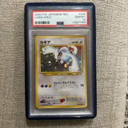 Lugia Japanese Neo Pokemon Holo Rare #249 PSA 10 Gem Mint - Image 1