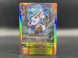 Gatomon BT15-037 SR Digimon Card Game - Image 1