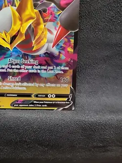 Giratina V 130/196 Lost Origin Full Art Ultra Rare Pokemon Card Off Center - Image 4