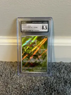 CGC Graded 8.5 NM/Mint+ Caterpie 172/165 Art Rare 151 Pokemon Card MEW EN - Image 1