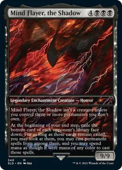 MTG English Mind Flayer, the Shadow NM Normal Secret Lair - Image 1