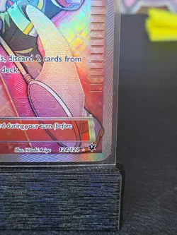 Team Rocket’s Handiwork 124/124 XY Fates Collide Full Art 2016 Pokemon Card NM - Image 4