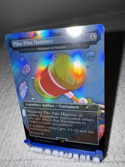 Piko Piko Hammer - RAINBOW FOIL - MTG Secret Lair x Sonic - NM Card - Image 2